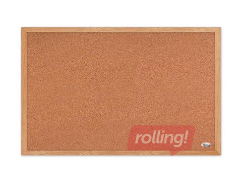 Cork board in wooden frame Forpus, 90x60 cm