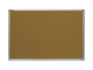 Cork board with aluminum frame 2x3, 200 x 100 cm