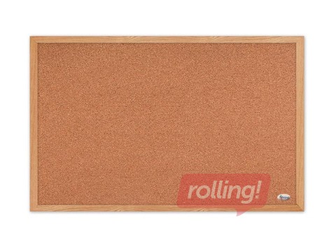 Cork board Forpus, wooden frame, 120x90 cm