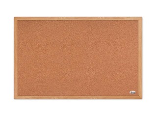 Cork board Forpus, wooden frame, 120x90 cm