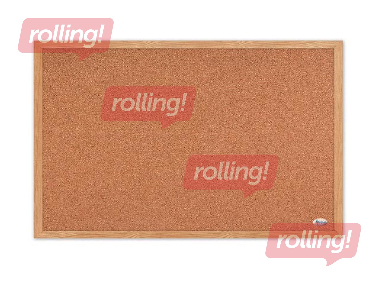 Korktahvel Forpus, puidust raam, 120x90 cm