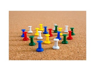 Настенная пробковая доска в алюминиевой раме Memobe Classic, 100x150 см