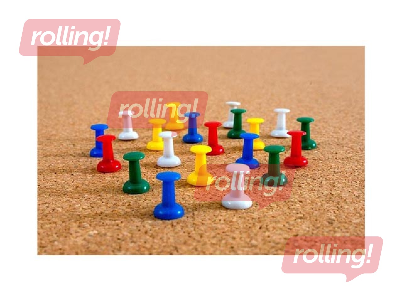 Настенная пробковая доска в алюминиевой раме Memobe Classic, 100x150 см