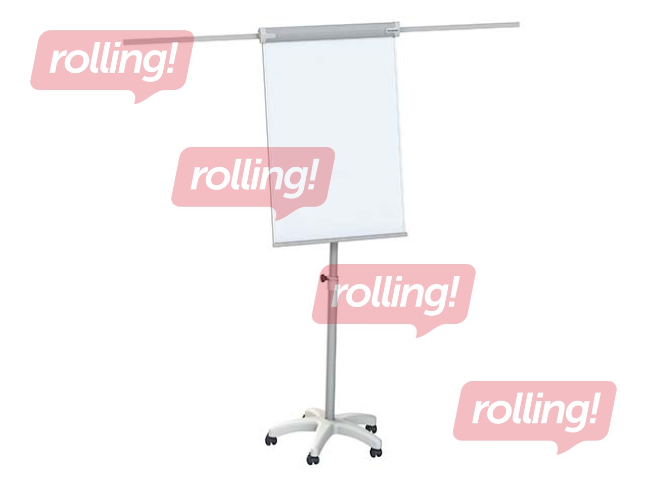 Magnettahvel ratastel Flipchart Ignis, 105x68 cm