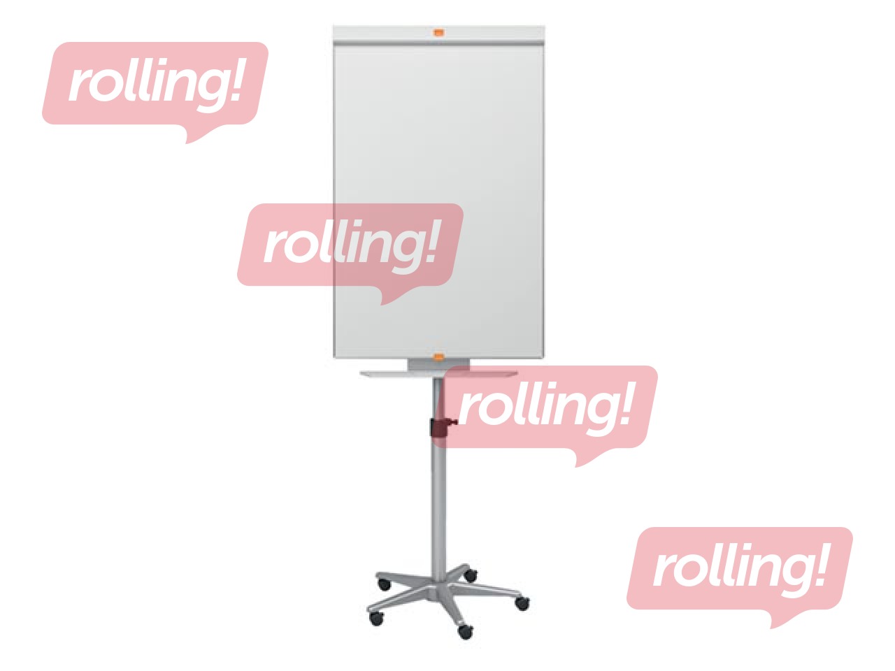 Мобильная доска Flipchart Nobo Nano Clean™, лакированная, 67 x 100 cm