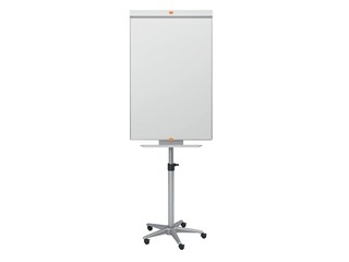 Tāfele uz riteņiem Flipchart Nobo Nano Clean™, lakota, 67 x 100 cm