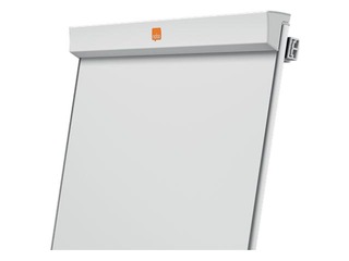 Tāfele uz riteņiem Flipchart Nobo Nano Clean™, lakota, 67 x 100 cm