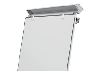Tāfele uz riteņiem Flipchart Nobo Nano Clean™, lakota, 67 x 100 cm