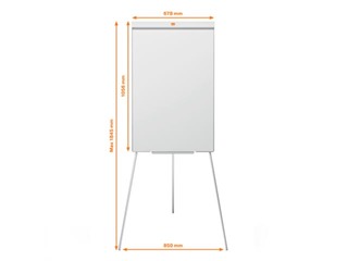 Pabertahvel Molbert Nobo Classic Nano Clean™, 67x100 cm