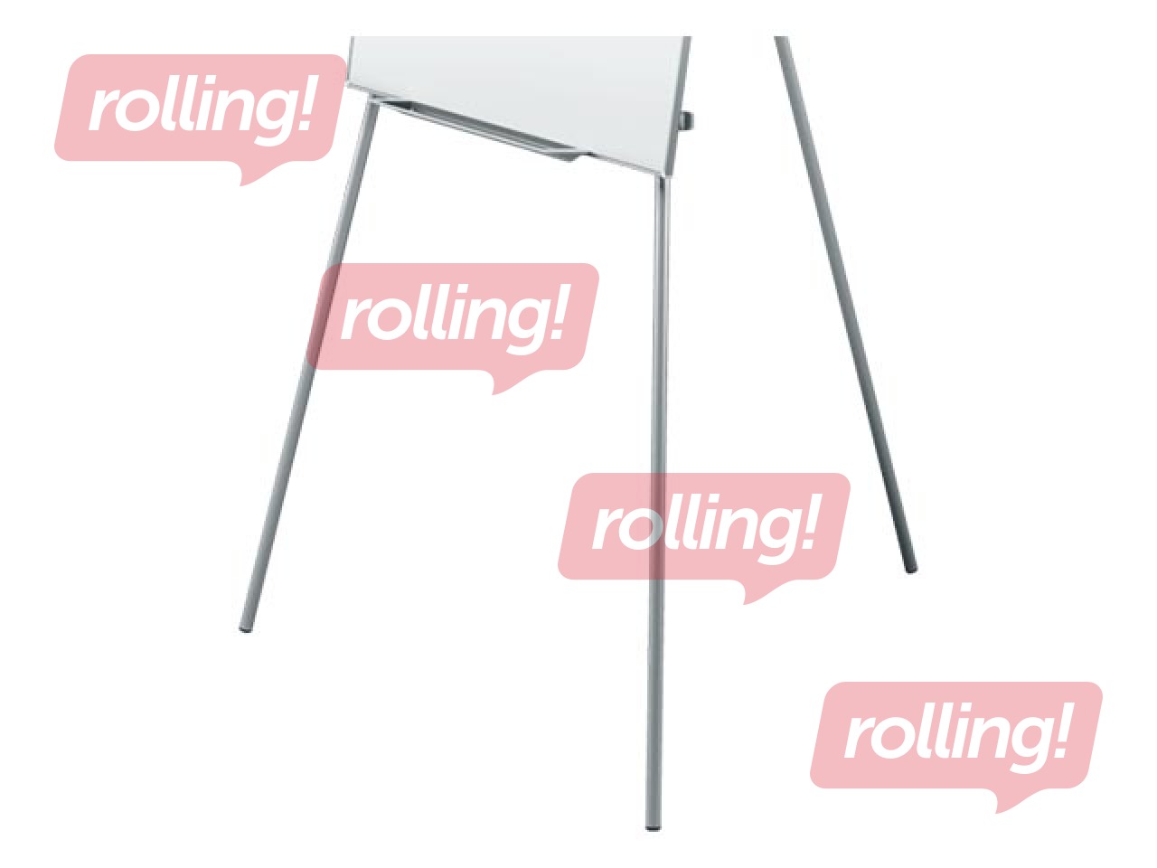 Whiteboard Flipchart Easel Nobo Classic Nano Clean™, 67x100 cm