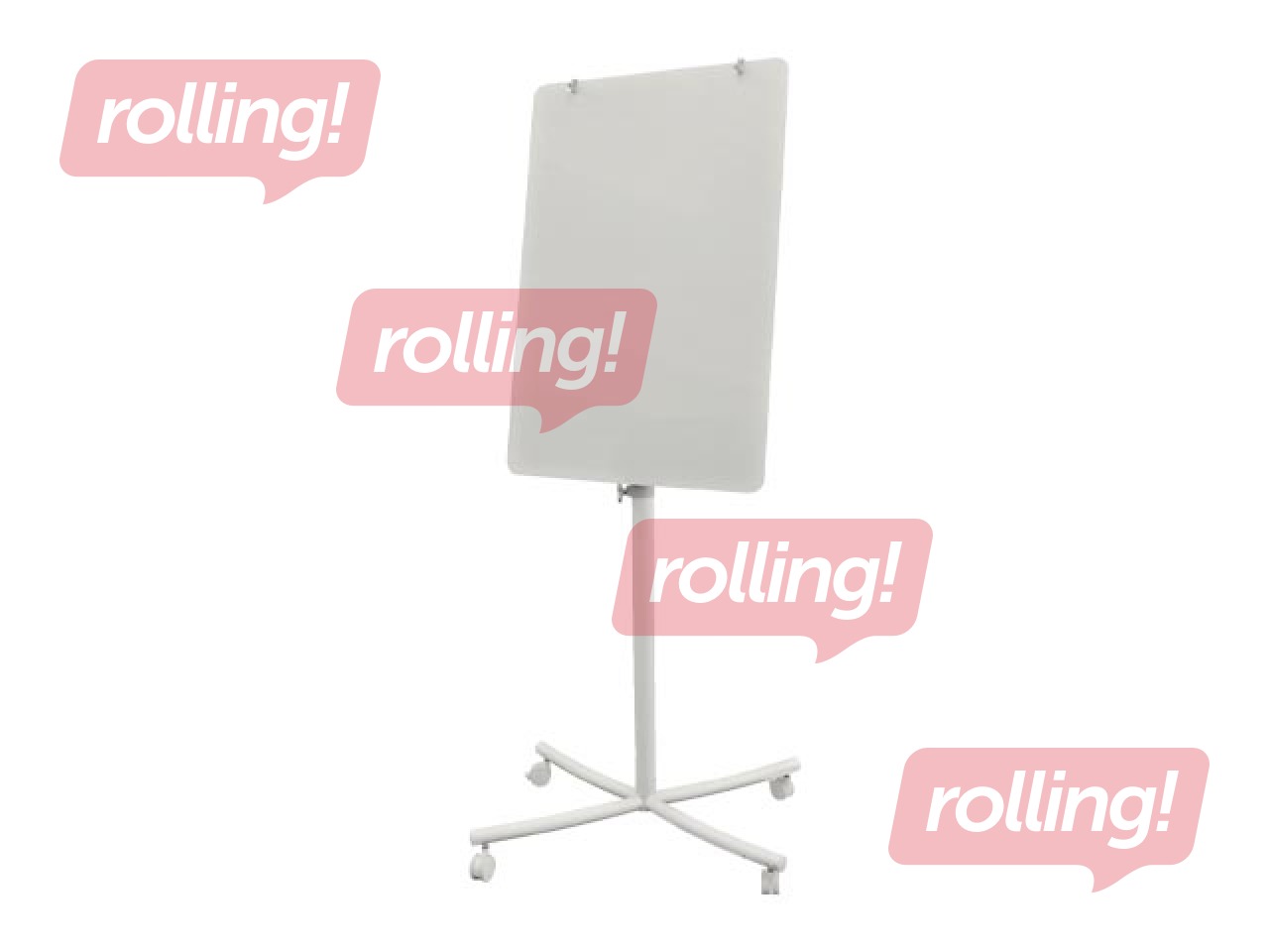 Whiteboard with stand Esselte, glass, 70x100cm