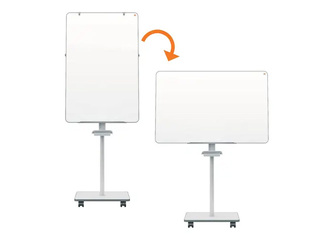 Доска на колёсиках Nobo Flipchart Move & Meet, магнитная, 68x104см