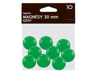 Magnets Grand, 30 mm, 10 pc., green