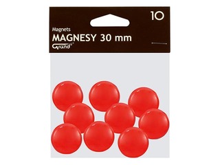 Magnets Grand, 30 mm, 10 pc., red