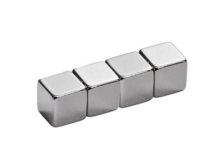 Magnēti kubveida stikla tāfelei ALCO 10x10x10 mm, 4 gab., neodīns