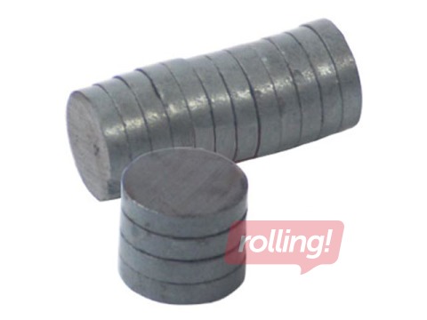 Round magnets Grand 30 mm, 12 psc., uncoated