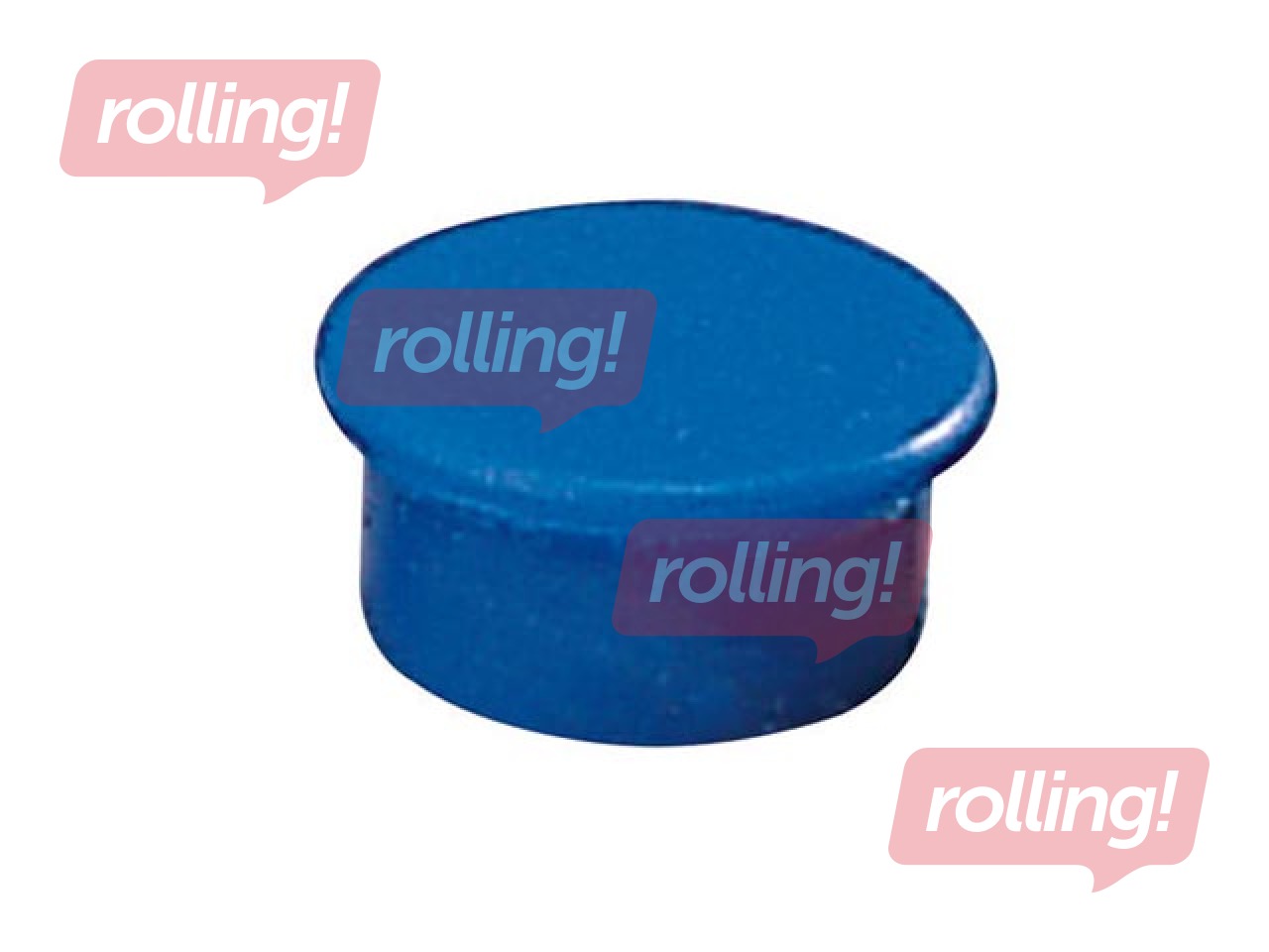 Магниты круглые Dahle, синие, 13мм, 10 шт.