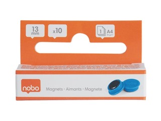 Magnetid Nobo, 13 mm, 10 tk, sinine