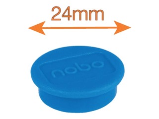 Magnetid Nobo, 23 mm, 10 tk, sinine