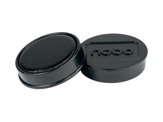 Magnetid Nobo, must, 32mm, 10 tk