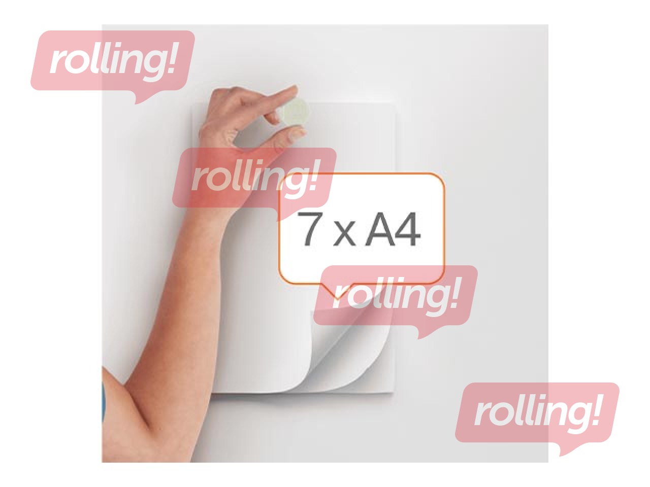 Magnets Nobo, 32 mm, 10 pcs., white