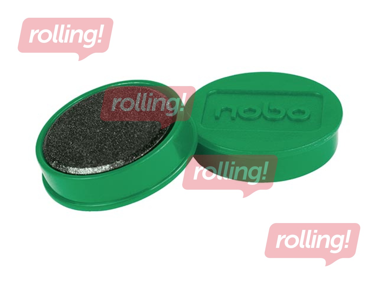 Magnetid Nobo, 32 mm, 10 tk, roheline