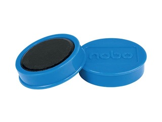 Magnēti Nobo, 38 mm, 10 gab., 1.5 kg, zili