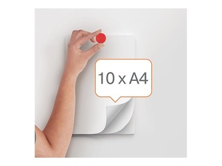 Магниты Nobo, 32 мм, 10 шт., 1.5 kг, красные