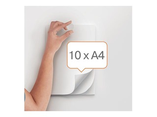 Magnetid Nobo, 38 mm, 10 tk, 1,5 kg, valge