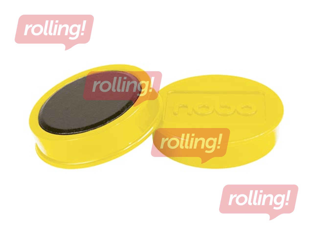 Magnetid Nobo, 38 mm, 10 tk, 1,5 kg, kollane