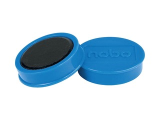 Magnēti Nobo, 38 mm, 10 gab., 2.5 kg, zili