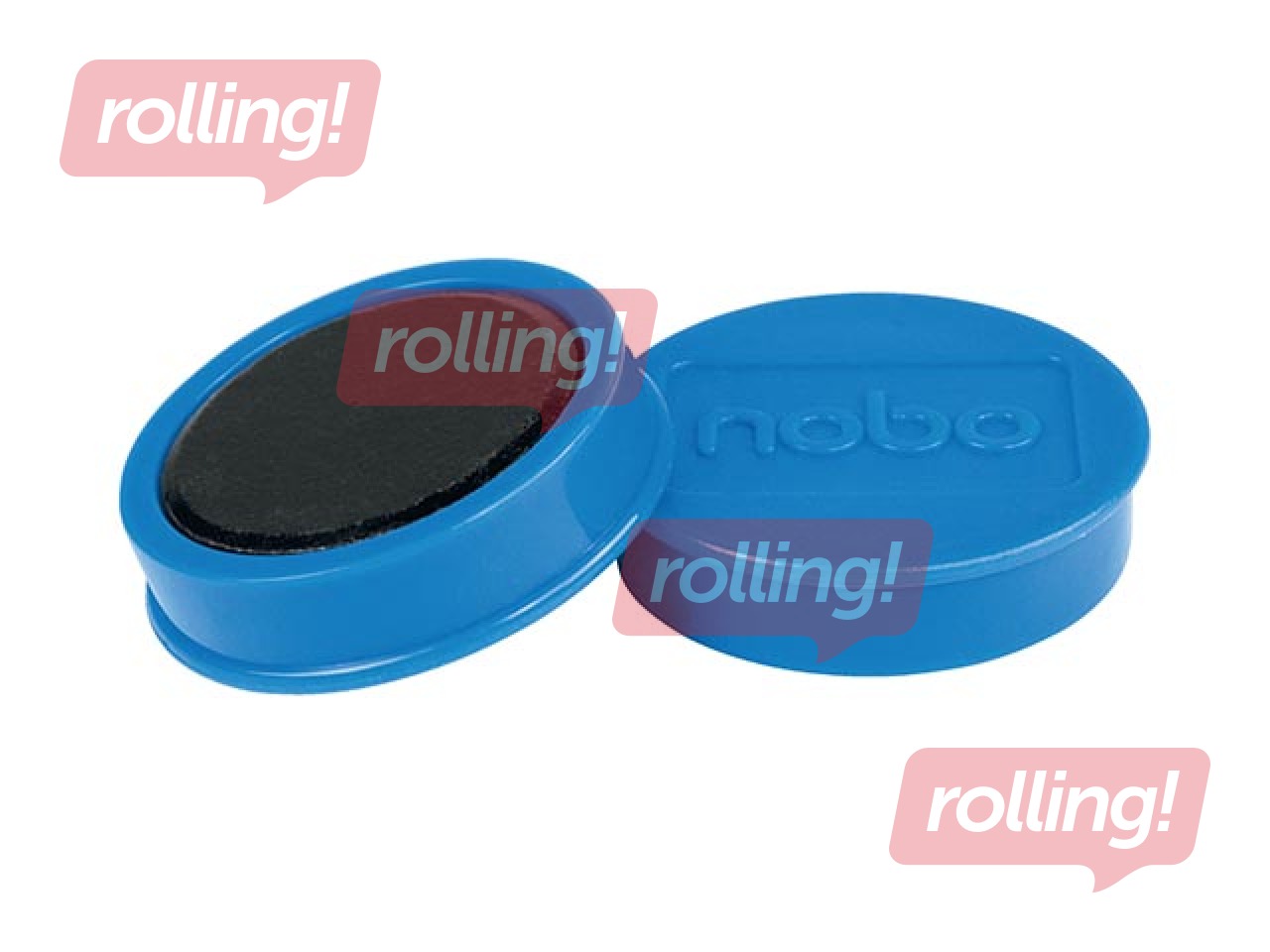 Magnetid Nobo, 38 mm, 10 tk, 2,5 kg, sinine