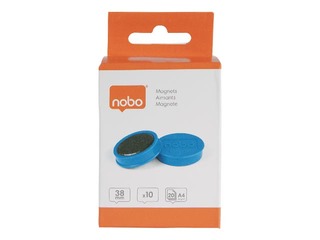 Magnetid Nobo, 38 mm, 10 tk, 2,5 kg, sinine