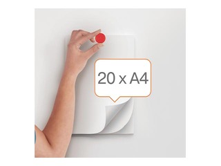 Magnetid Nobo, 38 mm, 10 tk, 2,5 kg, punane