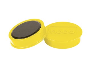 Magnēti Nobo, 38 mm, 10 gab., 2.5 kg, dzelteni