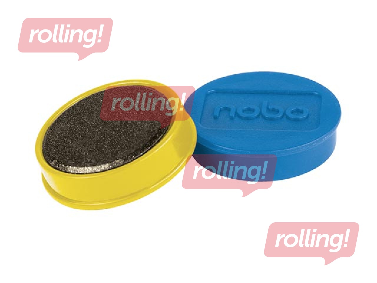 Magnetid Nobo, 38 mm, 10 tk, 2,5 kg, erinevad värvid