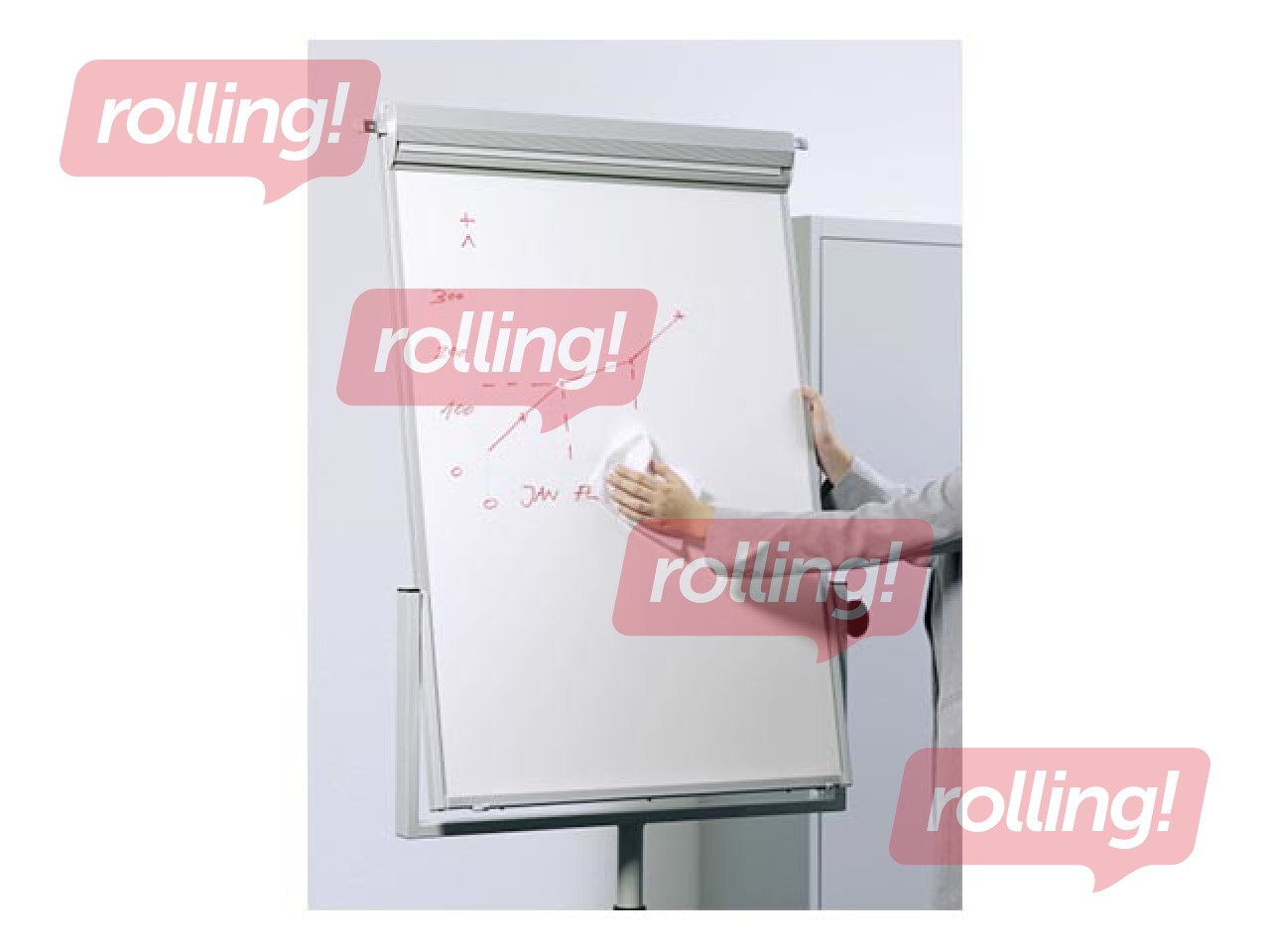 Puhastuslapid Durable, 100tk niisutatud, valgele tahvlile