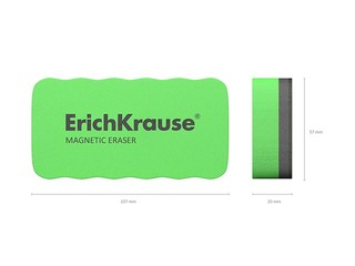 Стиратель для досок магнитный ErichKrause 107x57мм