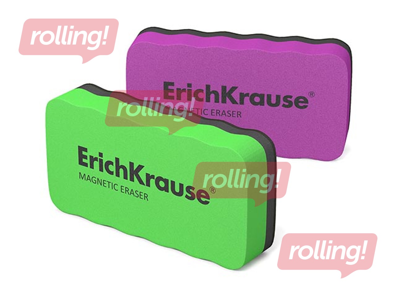 Tīrītājs baltajām tāfelēm ErichKrause, magnētisks