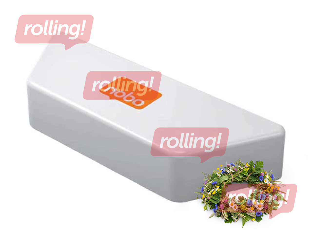 Tahvlipuhastaja Nobo, puhastus magnet, valge +Jaanipäeva kingitus!