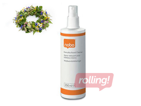 Whiteboard claning spray Nobo, 250 ml +Midsummer gift!