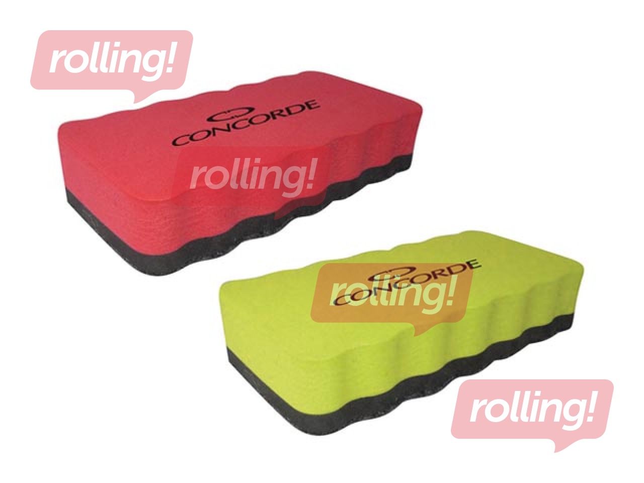 Whiteboard eraser Concorde, magnetic