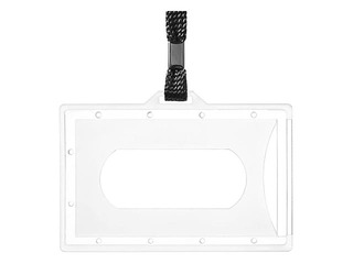 ID kaardi hoidja musta paelaga Argo, 59 x 92 mm