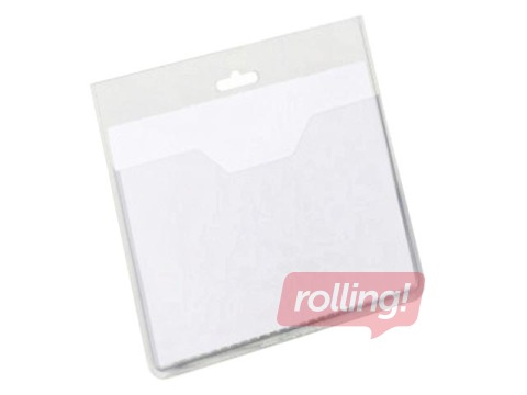 Name Badge without clip Durable, landscape, 60X 90mm