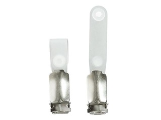 Kaardihoidja clips, metall, 100 tk.