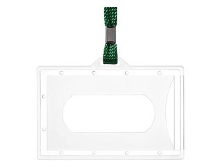 Kaelapael Argo kaardihoidjale, roheline 59 x 92 mm