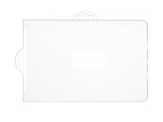 Identification card holder, transparent, 88x53.8mm