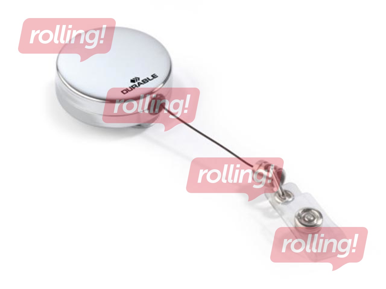 Kaardihoidja Durable Heavy Duty, nööri ja metallklambriga