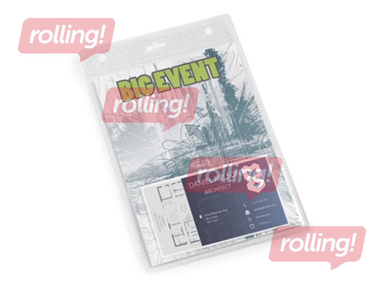 Name badge Durable, A6