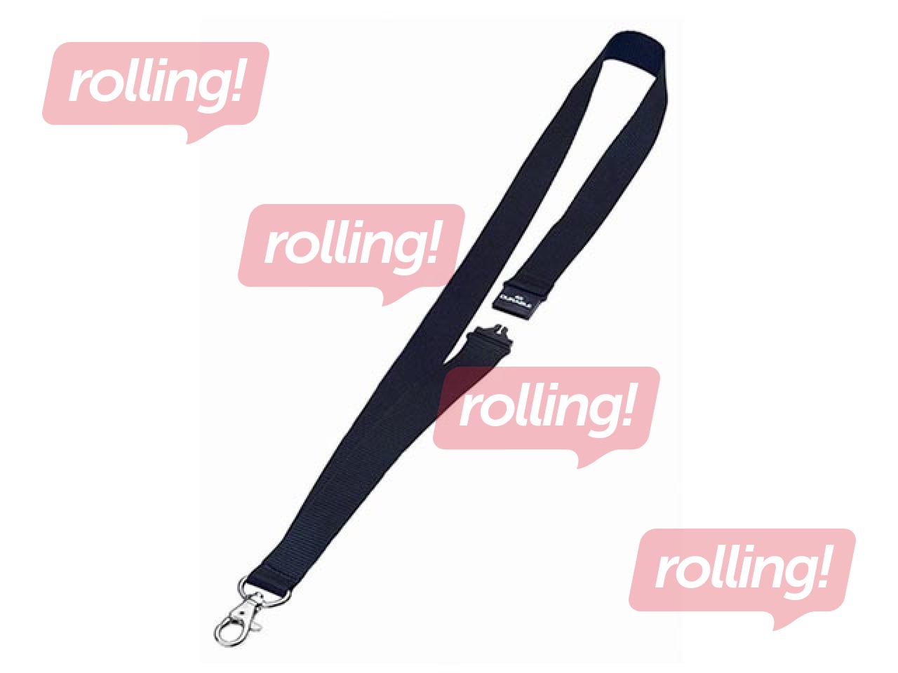 Kaelapael kaardihoidjale Durable, must